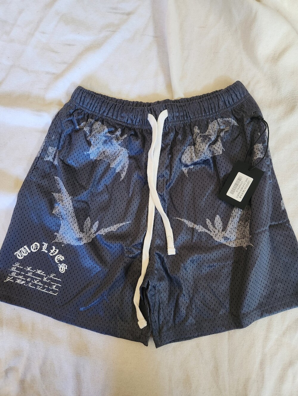 Darc Sport Gotham Mesh Shorts Darc Cave Gotham Blue Medium NWT Wolves